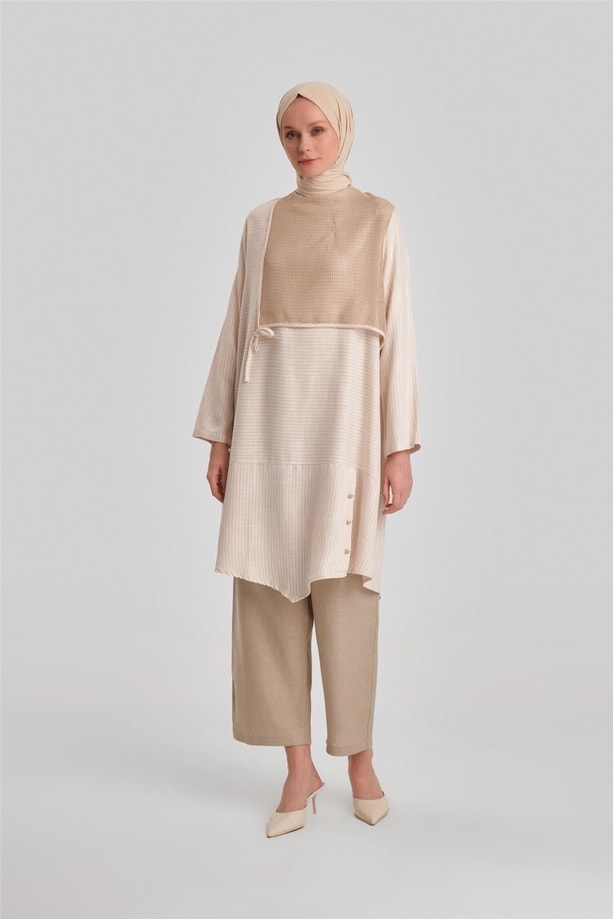 Armine Tunik 22Yd3312 Bej