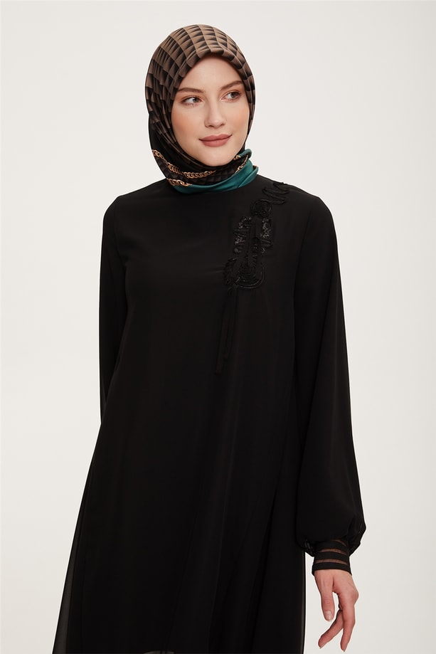 Armine Tunik 22YD3316 Siyah