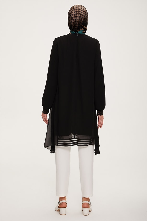 Armine Tunik 22YD3316 Siyah