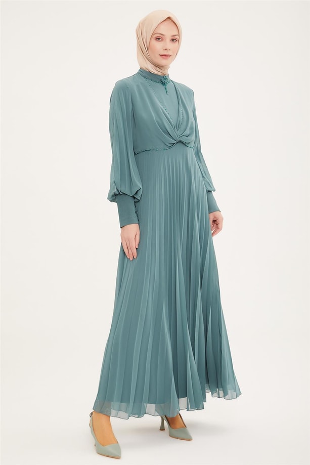 Armine Abiye Elbise 22YD3328 Mint