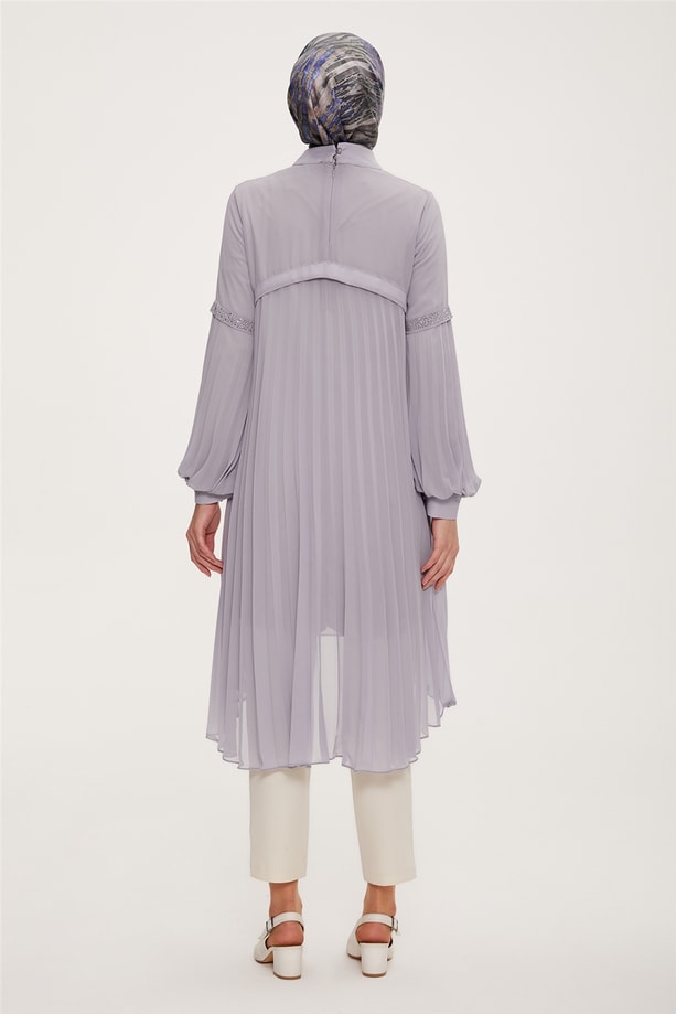 Armine Abiye Tunik 22YD3343 Gri