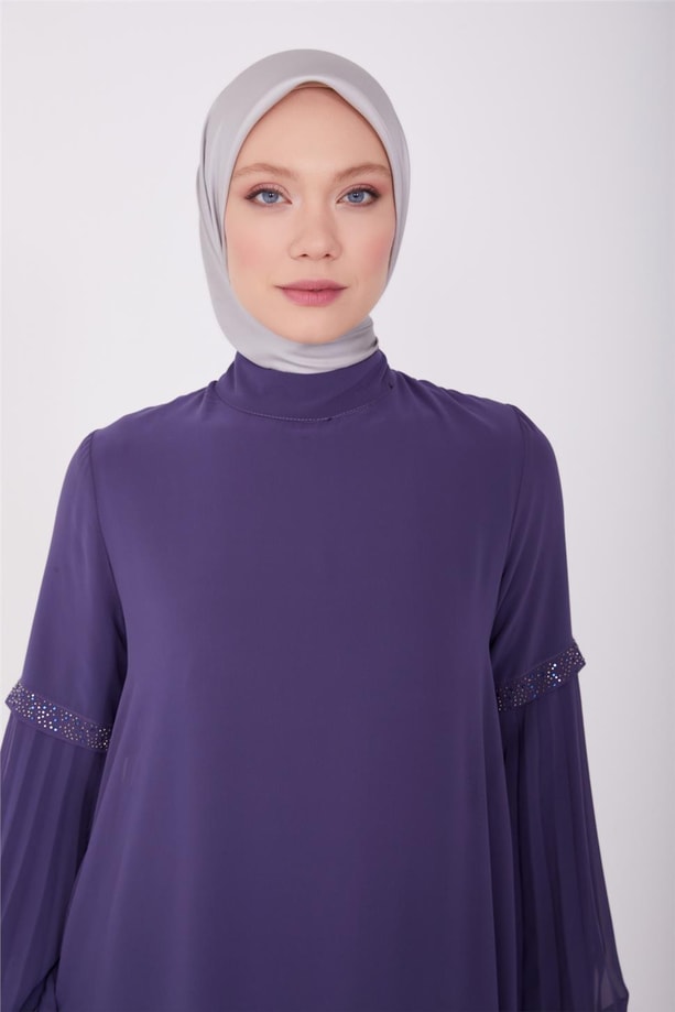 Armine Abiye Tunik 22Yd3343 İndigo