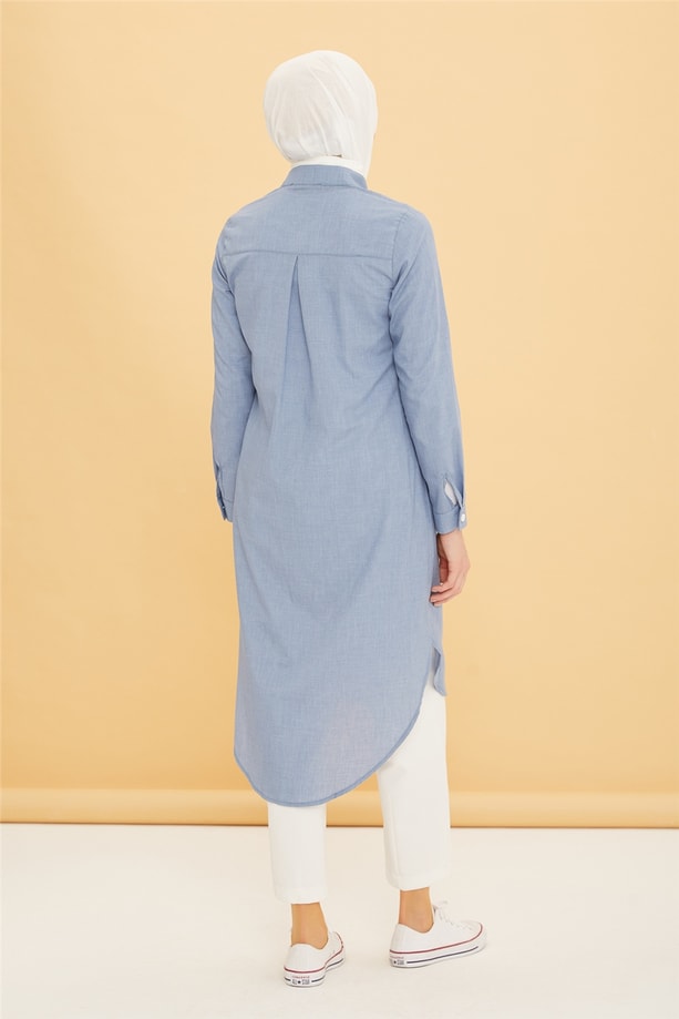 Armine Tunik 22YD3344 Mavi