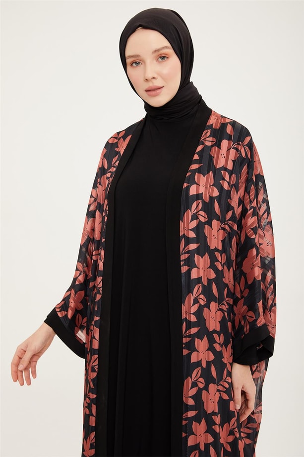 Armine Elbise 22YD3345 Kiremit