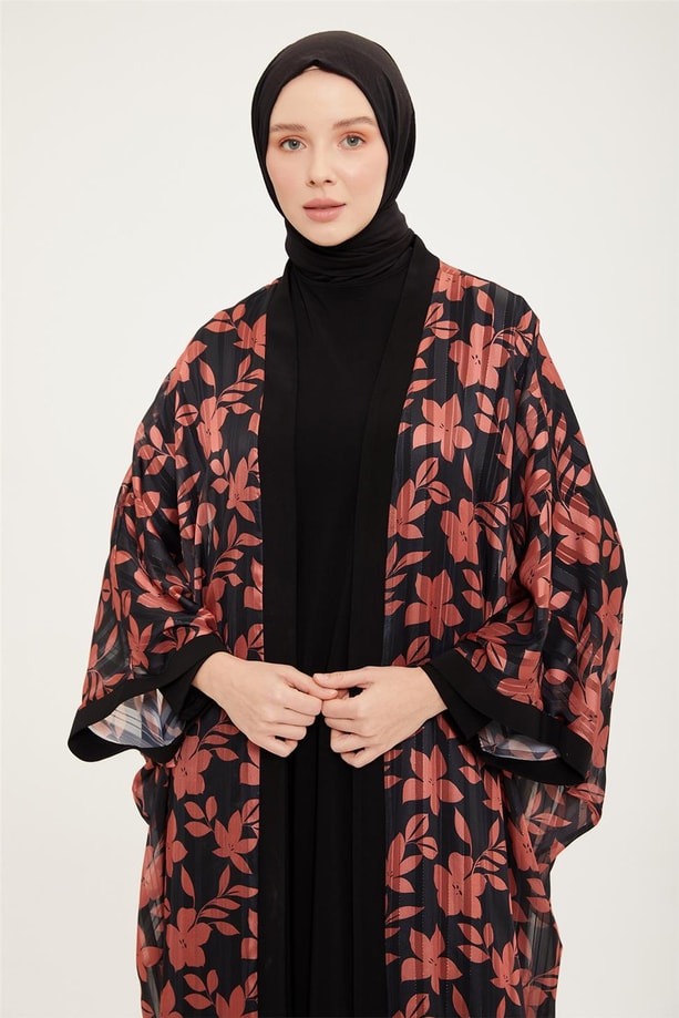 Armine Elbise 22YD3345 Kiremit