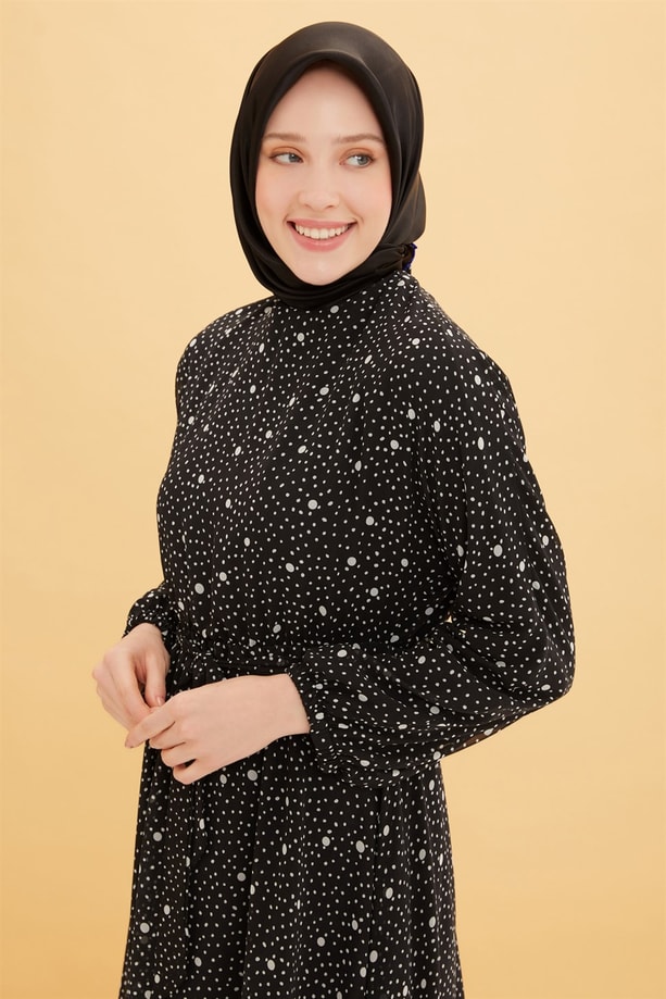 Armine Elbise 22YD3405 Siyah