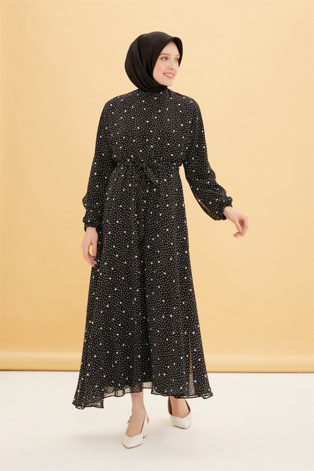 Armine Elbise 22YD3405 Siyah