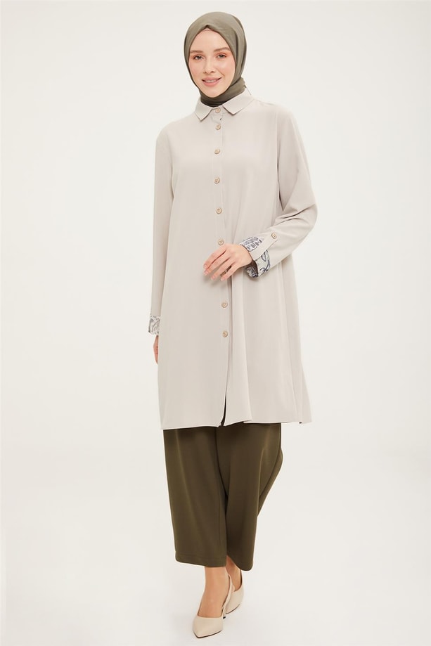 Armine Tunik 22YD3715 Bej