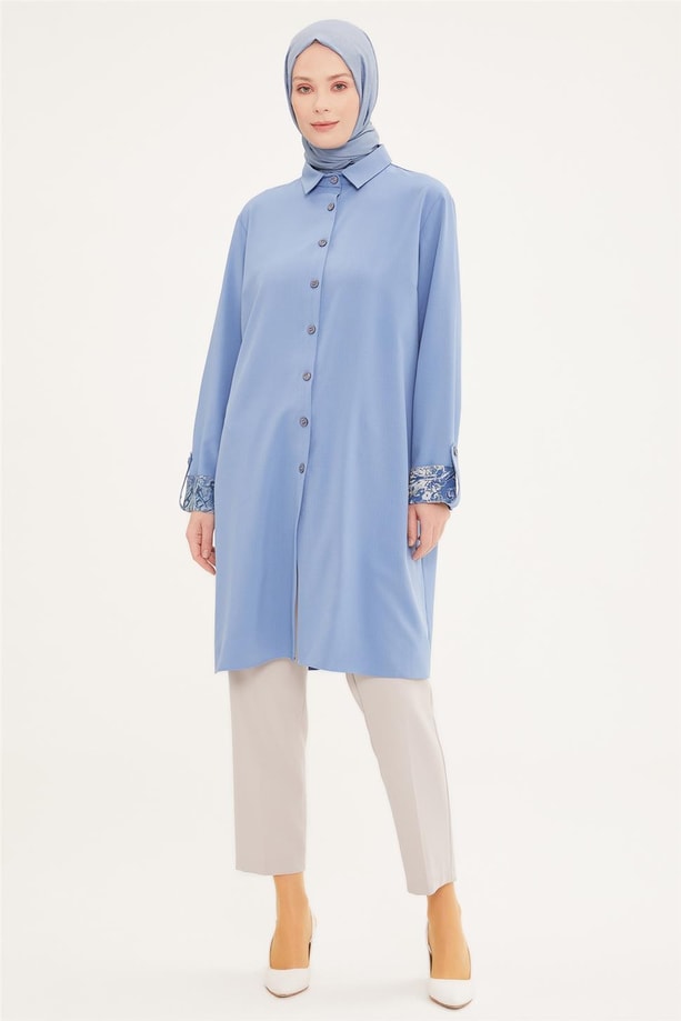 Armine Tunik 22YD3715 İndigo