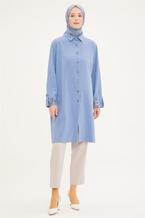 Armine Tunik 22YD3715 İndigo