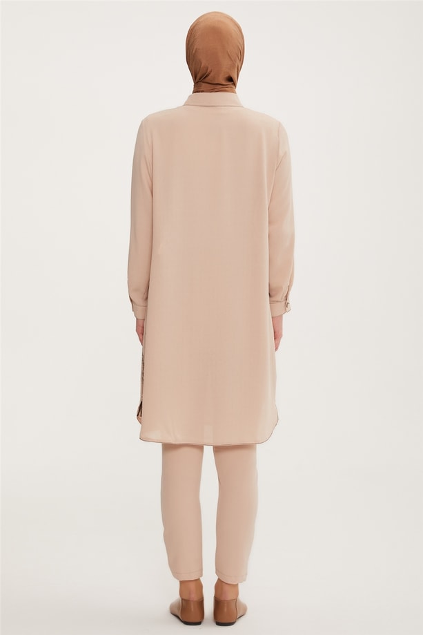 Armine Tunik 22YD3719 Bej