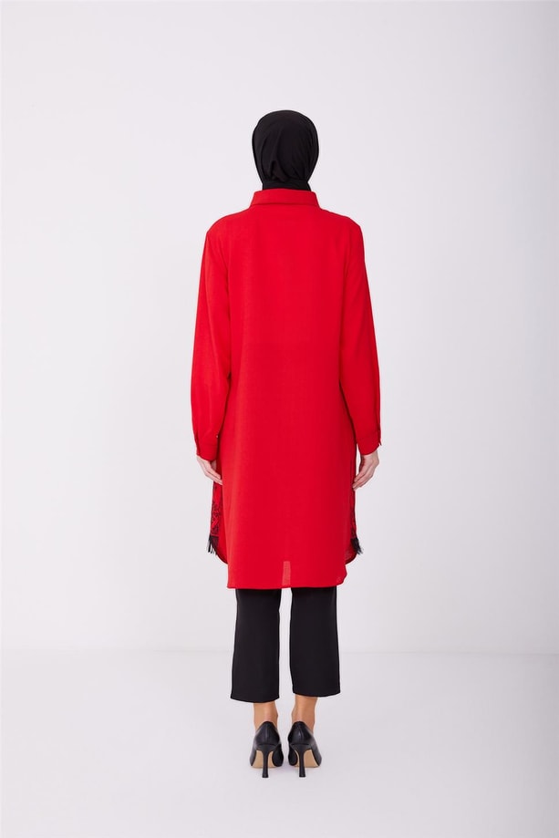 Armine Tunik 22Yd3719 Kırmızı