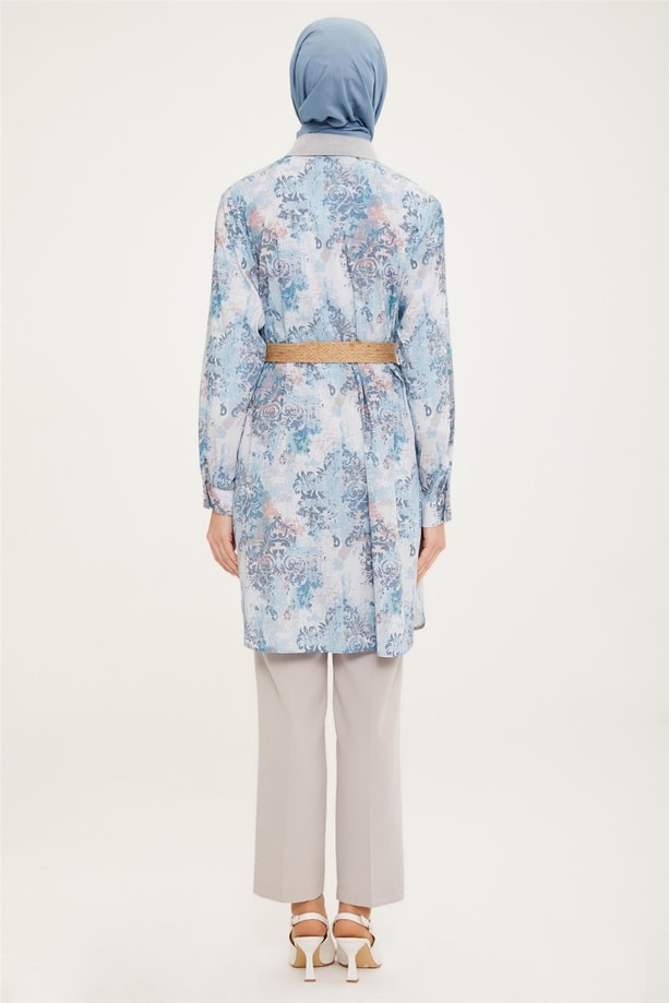 Armine Tunik 22YD3743 İndigo
