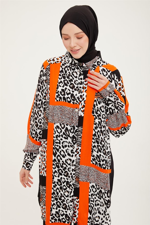 Armine Tunik 22YD3744 Oranj