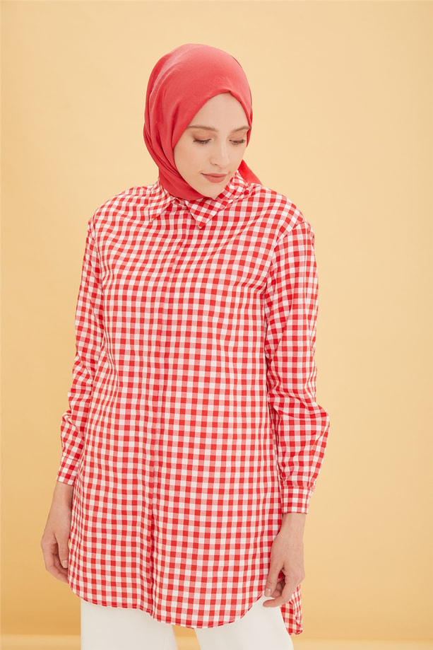 Armine Tunik 22YF4000 Kırmızı