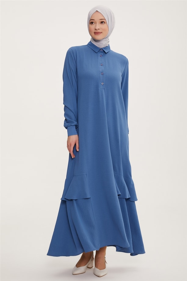 Armine Elbise 22YD4200 İndigo