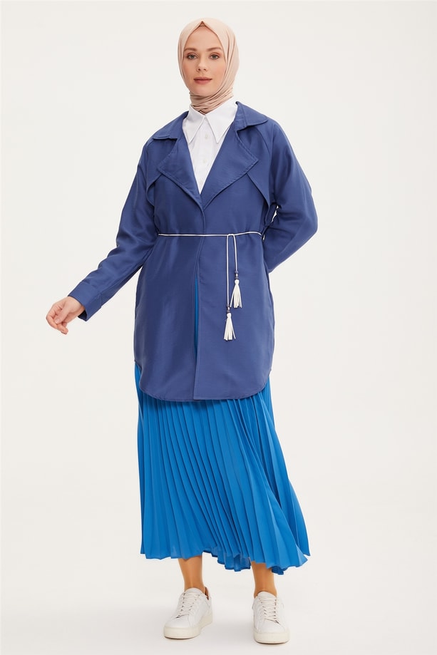 Armine Ceket 22YD4203 İndigo