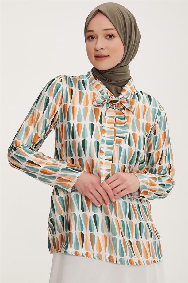 Armine Bluz 22YD4311 Çağla