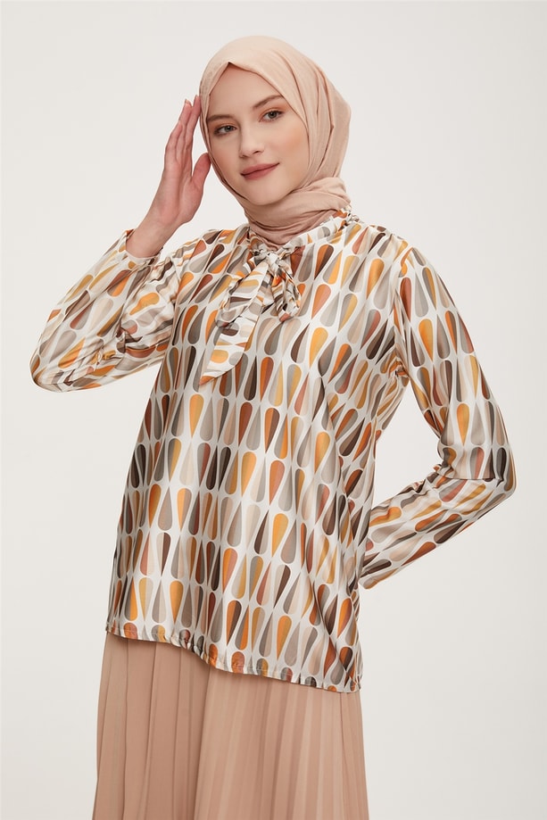 Armine Bluz 22YD4311 Kiremit