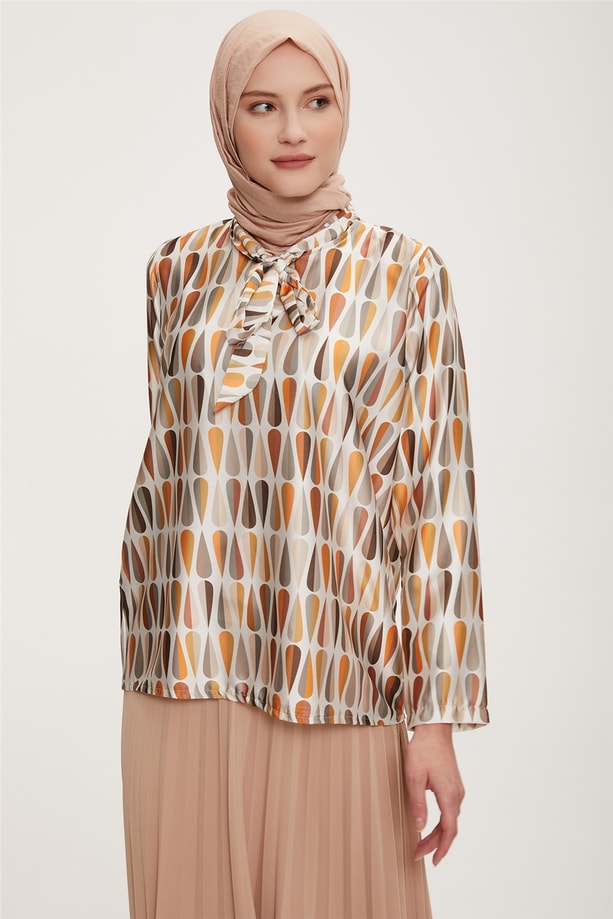 Armine Bluz 22YD4311 Kiremit