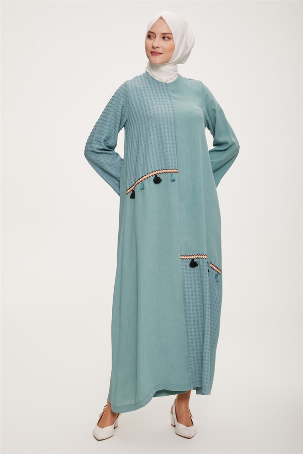Armine Elbise 22YD4314 Çağla