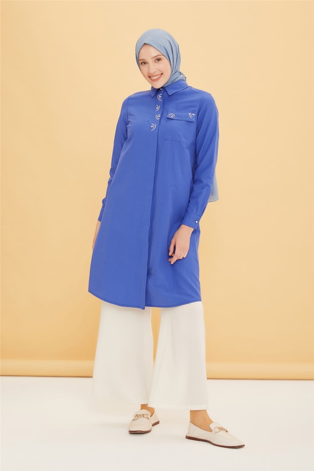 Armine Trend Tunik 22YT433 Saks