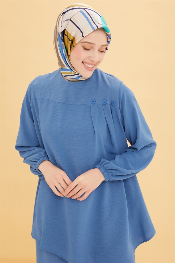 Armine Takım 22YD4331 İndigo
