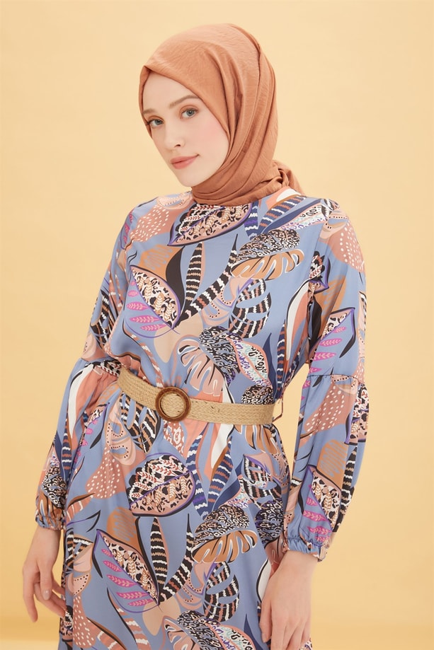 Armine Elbise 22YD4332 Oranj