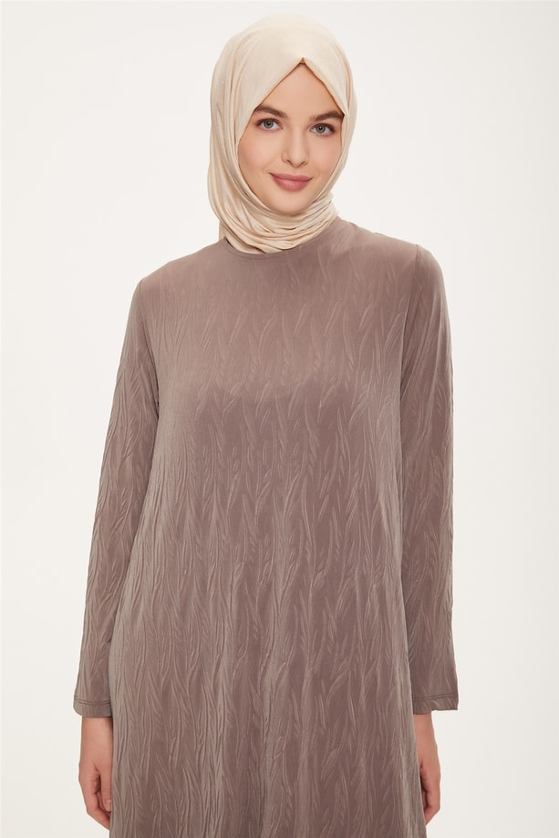 Armine Elbise 22YD4336 Vizon