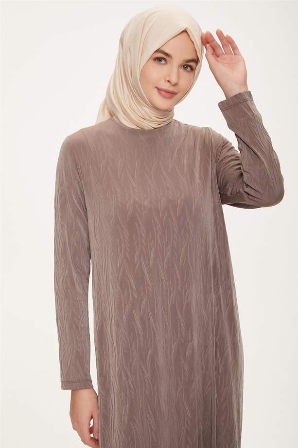 Armine Elbise 22YD4336 Vizon
