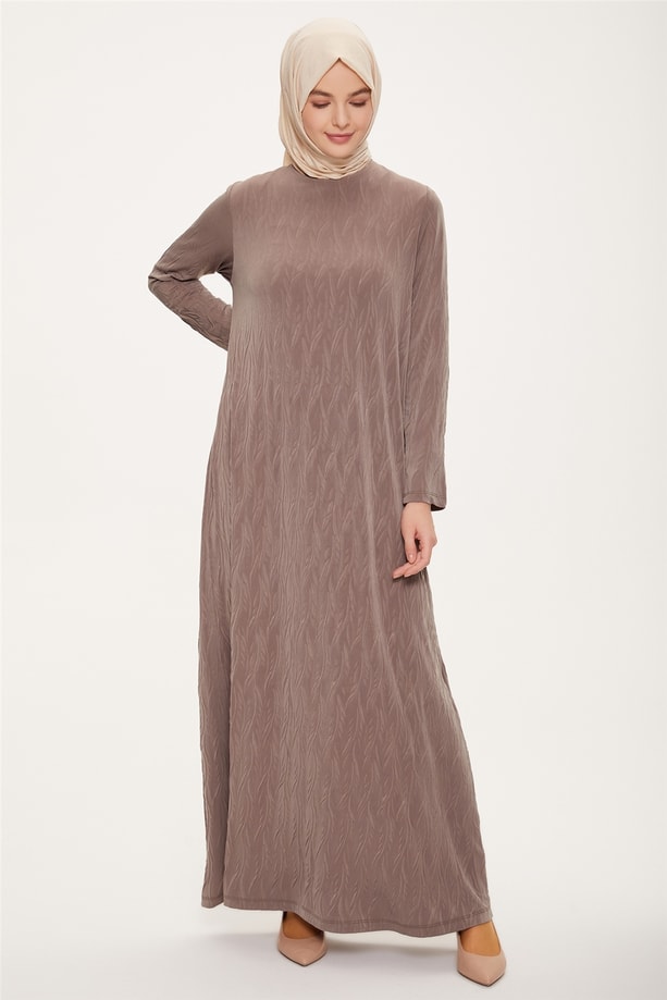 Armine Elbise 22YD4336 Vizon
