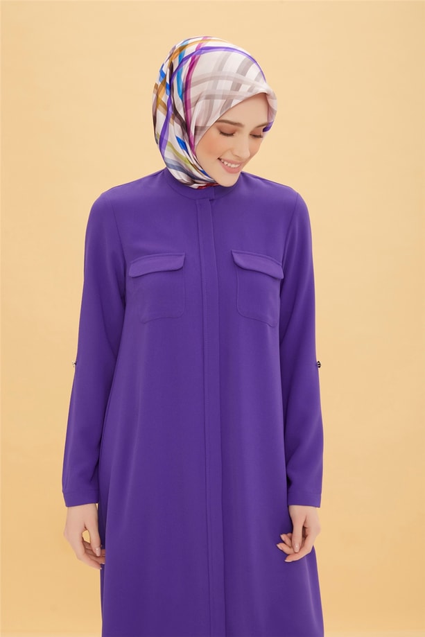 Armine Cepli Spor Tunik 21K4359 Mor