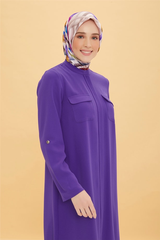 Armine Cepli Spor Tunik 21K4359 Mor