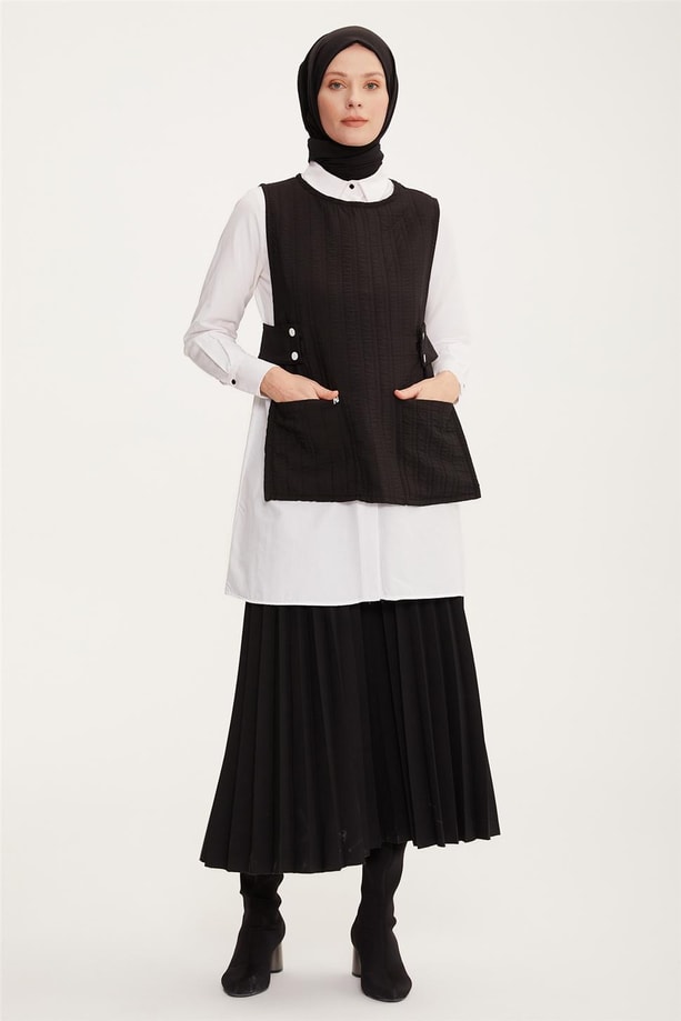 Armine Trend Tunik 22YT431 Siyah
