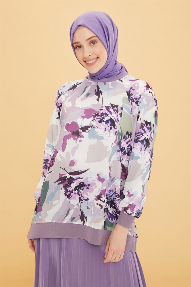 Armine Takım 22YD4401 Lila