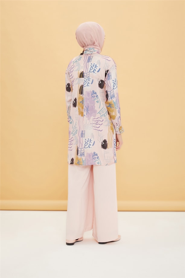 Armine Tunik 22YD4404 Pudra