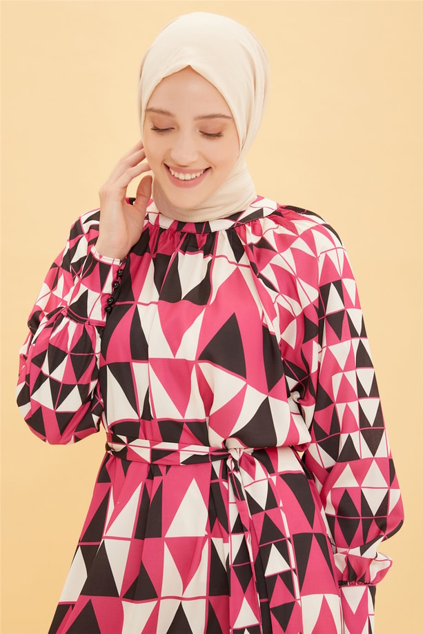 Armine Elbise 22YD4406 Fuşya