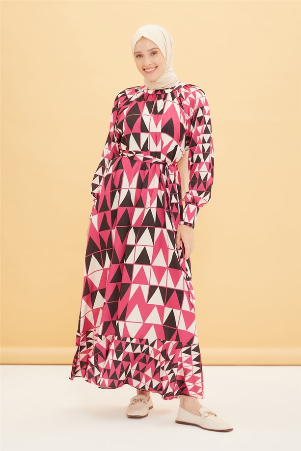 Armine Elbise 22YD4406 Fuşya