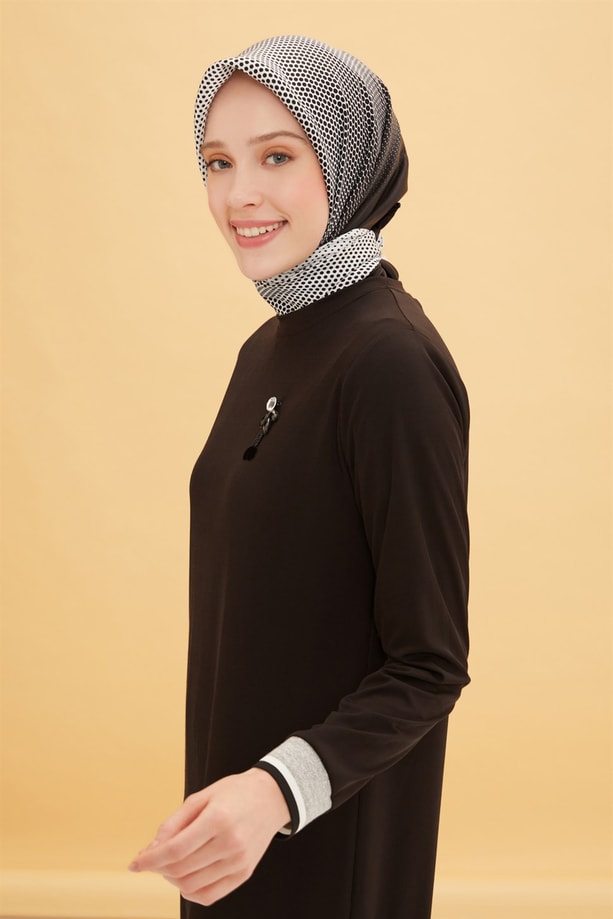 Armine Elbise 22YD4412 Siyah