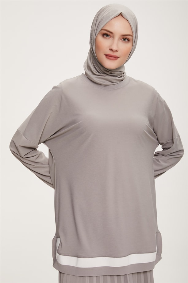 Armine Takım 22YD4415 Gri