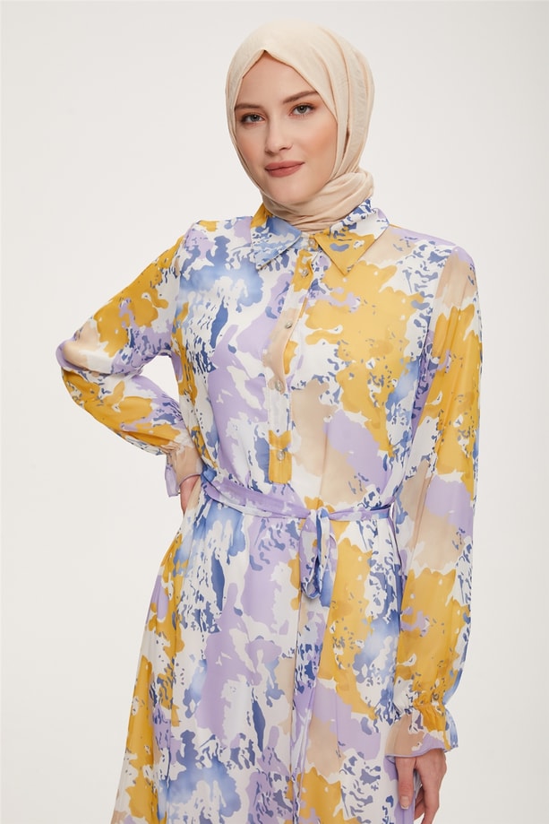 Armine Elbise 22YD4418 Lila