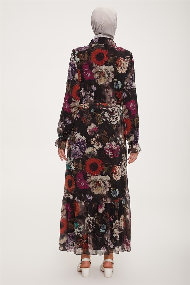 Armine Elbise 22YD4418 Siyah