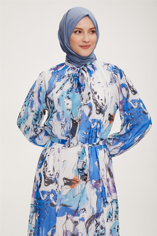 Armine Elbise 22YD4419 Gri