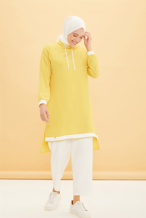 Armine Trend Tunik 22YT455 Sarı
