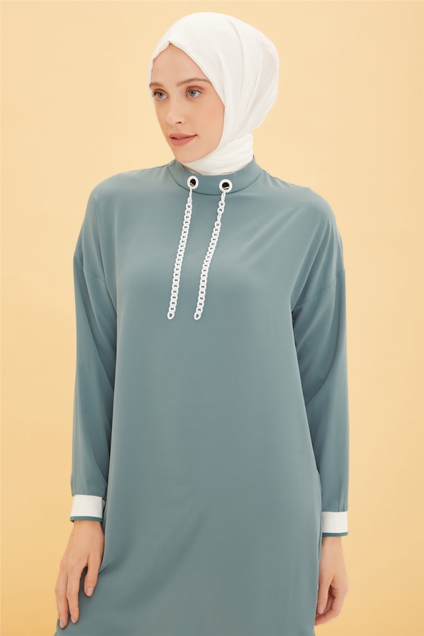 Armine Trend Tunik 22YT455 Küf Yeşili