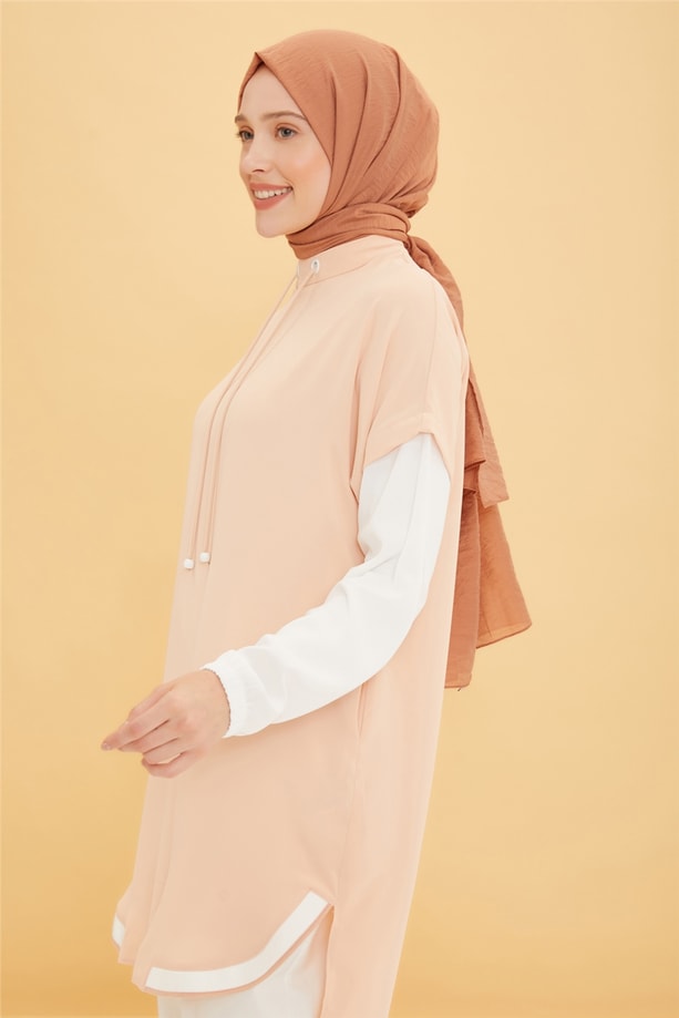 Armine Trend Tunik 22YT459-1 Pudra