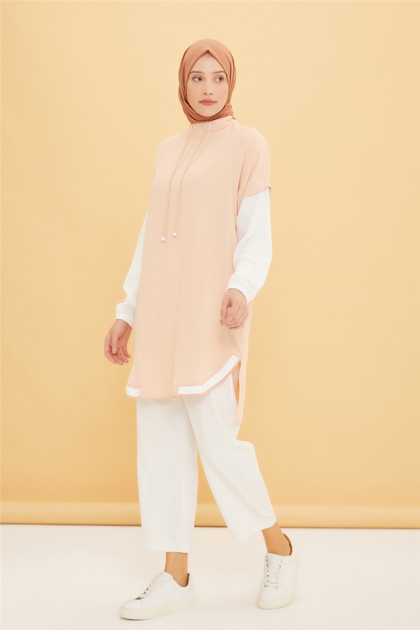 Armine Trend Tunik 22YT459-1 Pudra
