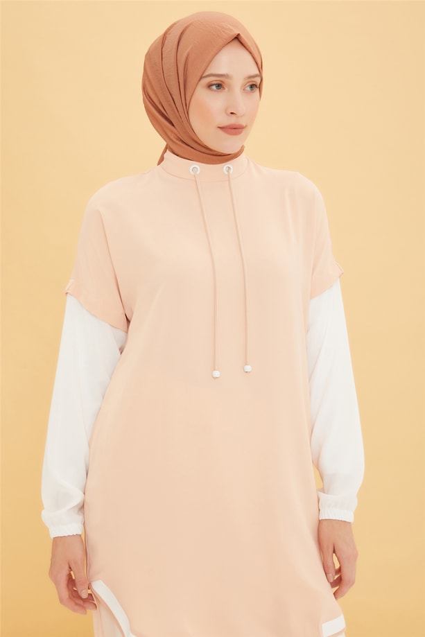 Armine Trend Tunik 22YT459-1 Pudra
