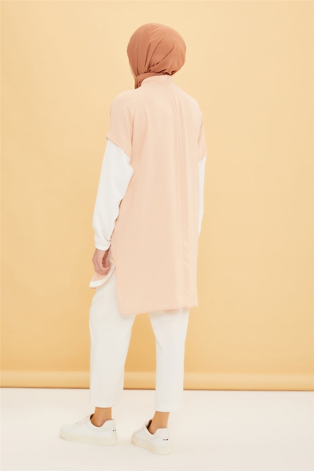 Armine Trend Tunik 22YT459-1 Pudra