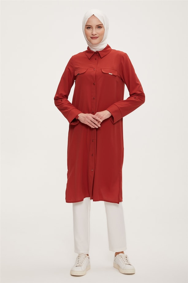 Armine Trend Tunik 22YT471 Kiremit